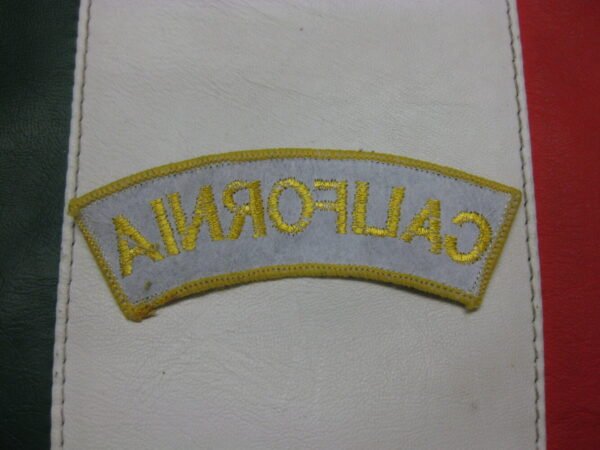 California Cloth Badge/Sew-On Patch