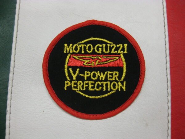 Moto Guzzi Cloth Badge/Sew-On Patch (round)